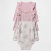 Body in cotone biologico Baby First Favorites (confezione da 3)
