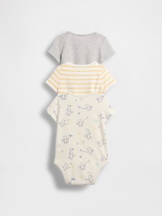 Body in cotone biologico Baby First Favorites (confezione da 3)