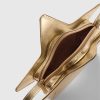 Borsa a tracolla con stella metallizzata per bambini