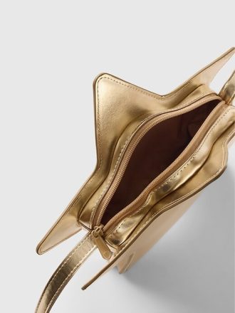 Borsa a tracolla con stella metallizzata per bambini Borsa a tracolla con stella metallizzata per bambini