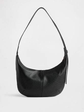 Borsa a tracolla morbida in pelle vegana