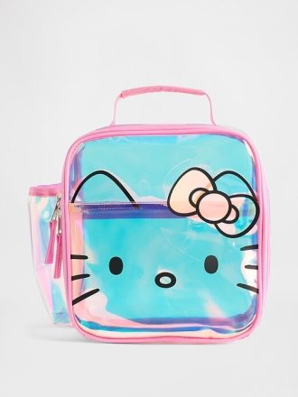 Borsa per il pranzo trasparente Hello Kitty per bambini
