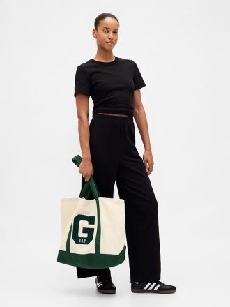 Borsa tote con logo Varsity