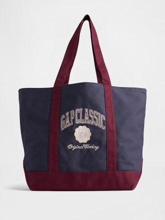 Borsa tote con logo Varsity