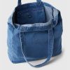 Borsa tote in denim con logo ad arco Gap Borsa tote in denim con logo ad arco Gap