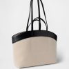 Borsa tote in tela East-West