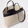 Borsa tote in tela East-West