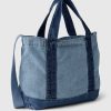 Borsa tote mini con cinturino in denim e logo Gap Borsa tote mini con cinturino in denim e logo Gap