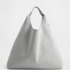 Borsa tote morbida in pelle scamosciata vegana Borsa tote morbida in pelle scamosciata vegana