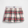 Boxer da pigiama in flanella riciclata per bambini Boxer da pigiama in flanella riciclata per bambini