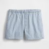 Boxer in denim a vita media
