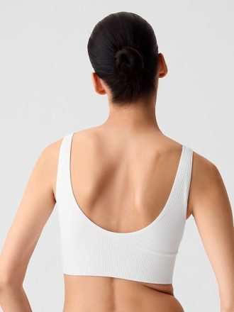Bralette a coste senza cuciture