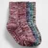 Calzini a coste mélange per neonati e bambini (confezione da 4) Calzini a coste mélange per neonati e bambini (confezione da 4)