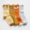 Calzini a forma di animali per neonati e bambini (confezione da 4) Calzini a forma di animali per neonati e bambini (confezione da 4)