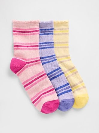 Calzini a righe per bambini (confezione da 3)