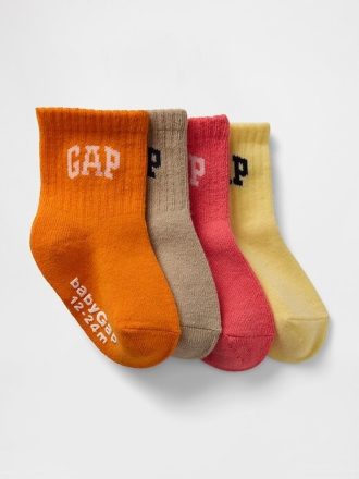 Calzini con logo per neonati e bambini (confezione da 4)