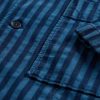 Camicia a righe in denim