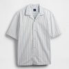 Camicia a righe in denim Camicia a righe in denim