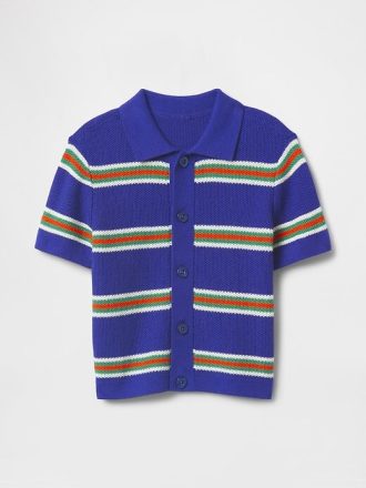 Camicia all’uncinetto per neonati e bambini piccoli