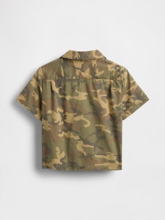 Camicia Cabana in cotone biologico per neonati e bambini
