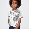 Camicia Cabana in lino e cotone per neonati e bambini piccoli Camicia Cabana in lino e cotone per neonati e bambini piccoli