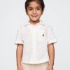 Camicia Cabana in lino e cotone per neonati e bambini piccoli Camicia Cabana in lino e cotone per neonati e bambini piccoli