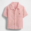 Camicia Cabana in lino e cotone per neonati e bambini piccoli Camicia Cabana in lino e cotone per neonati e bambini piccoli
