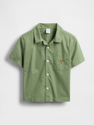 Camicia Cabana in popeline di cotone biologico per neonati e bambini piccoli