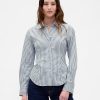 Camicia classica Dolman in popeline di cotone biologico Camicia classica Dolman in popeline di cotone biologico