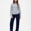 Camicia classica Dolman in popeline di cotone biologico Camicia classica Dolman in popeline di cotone biologico