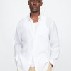 Camicia classica in lino 100%