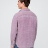 Camicia classica in lino 100%