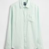 Camicia classica in lino 100%