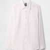 Camicia classica in lino 100%