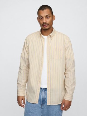 Camicia classica in popeline di cotone biologico