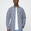 Camicia classica in popeline di cotone biologico