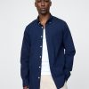 Camicia classica in popeline di cotone biologico