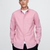 Camicia classica in popeline di cotone biologico