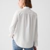 Camicia classica in popeline di cotone biologico