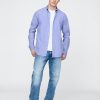 Camicia classica in popeline di cotone biologico