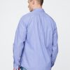 Camicia classica in popeline di cotone biologico