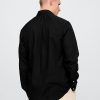 Camicia classica in popeline di cotone biologico