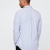 Camicia classica in popeline di cotone biologico