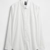 Camicia classica in popeline di cotone biologico