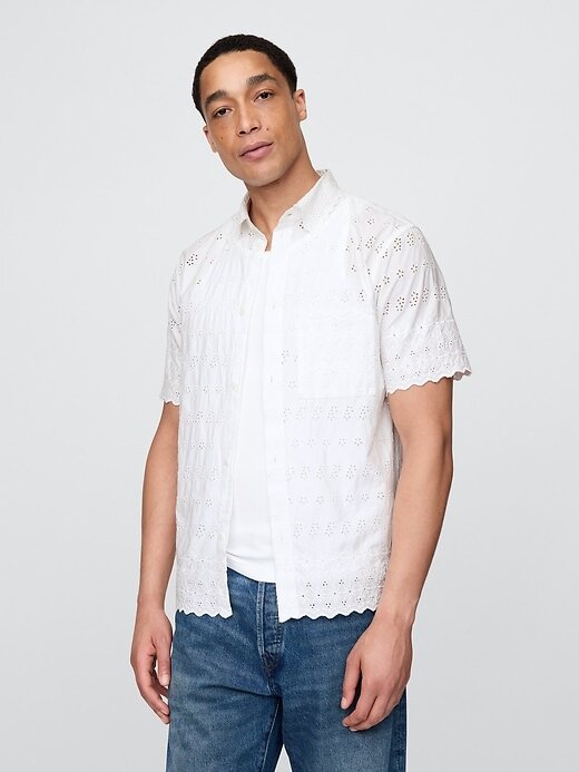 Camicia con occhielli per adulti Gap × DÔEN Camicia con occhielli per adulti Gap × DÔEN