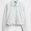 Camicia con orlo a bolle Camicia con orlo a bolle