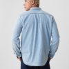 Camicia con tasca in denim Camicia con tasca in denim