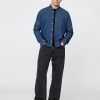 Camicia con tasca in denim Camicia con tasca in denim