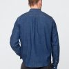 Camicia con tasca in denim Camicia con tasca in denim