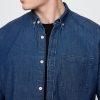 Camicia con tasca in denim Camicia con tasca in denim
